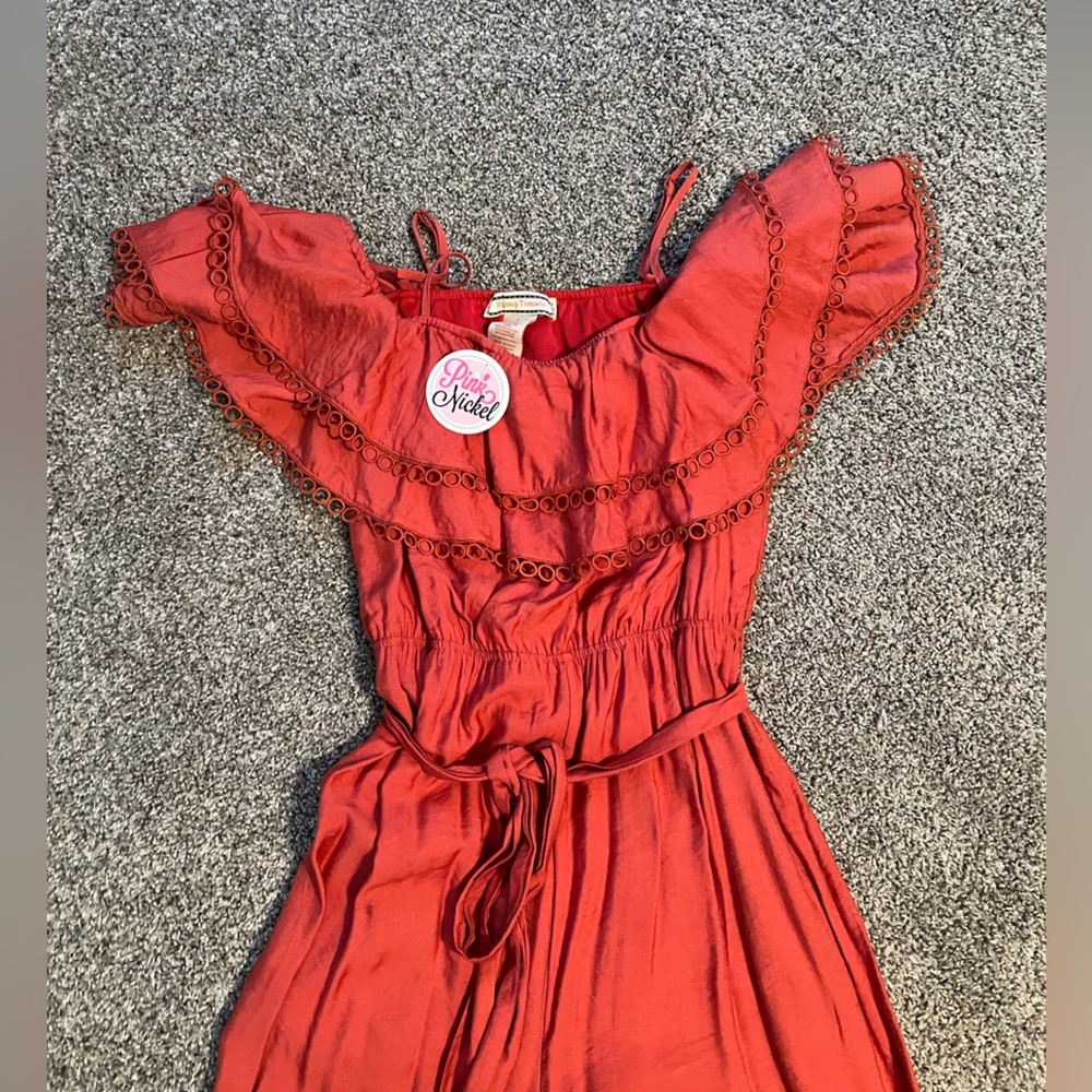 Flying Tomato Red Jumpsuit